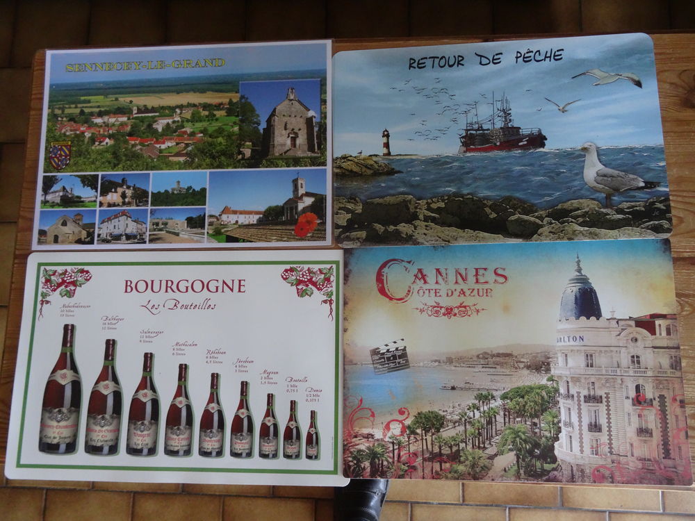 sets de table des vacances 