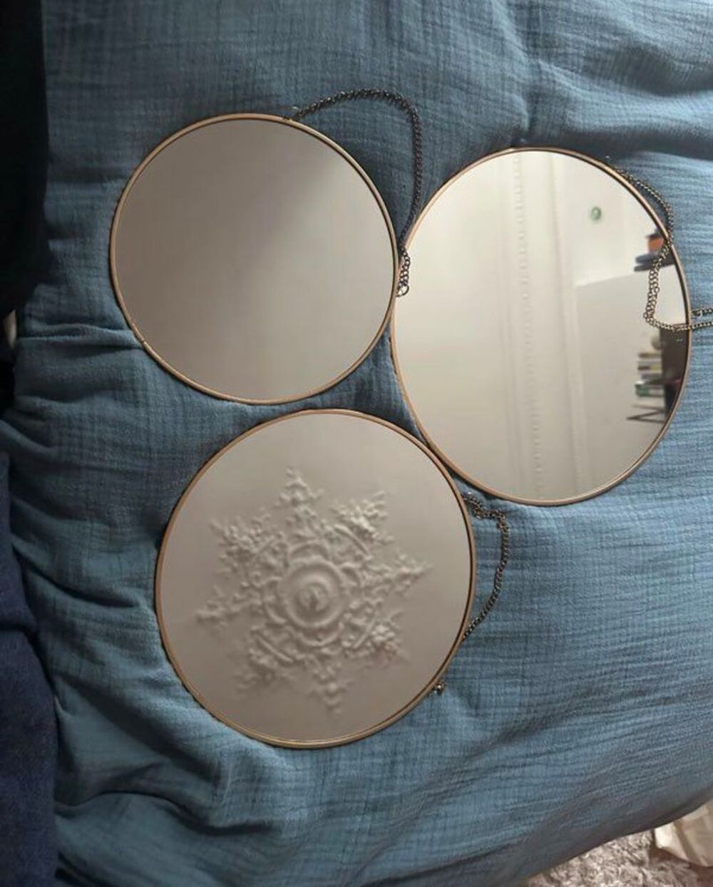 lot de 3 miroirs D�coration