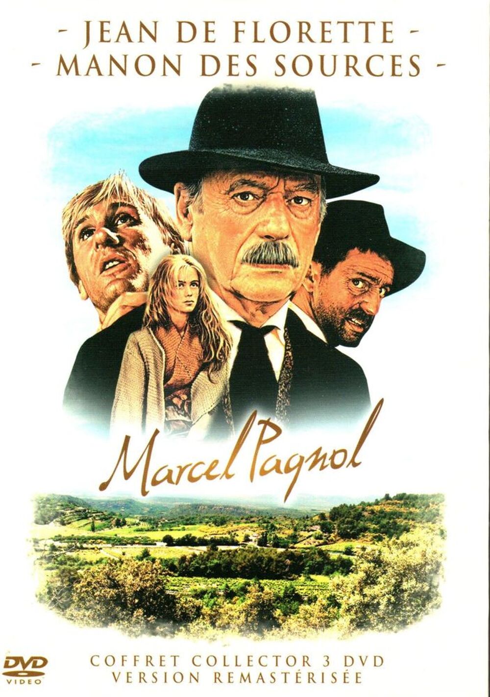dvd JEAN DE fLORETTE + Manon des sources DVD et blu-ray