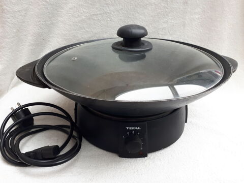 Wok �lectrique T�fal avec couvercle en verre 20 Montigny-Lencoup (77)