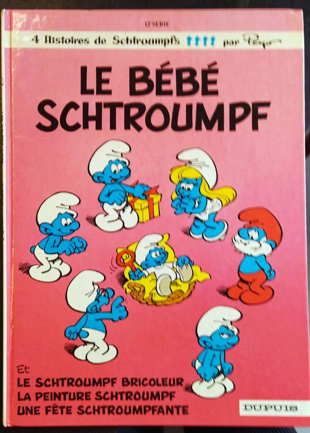 BD Schtroumpf, 4 aventures Livres et BD