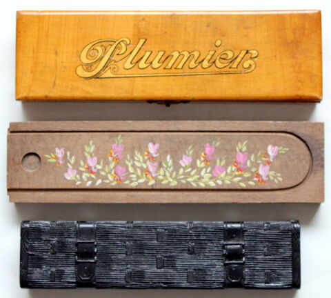 Lot de 3 plumiers anciens 30 Issy-les-Moulineaux (92)