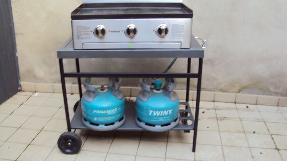 PLANCHA GAZ 3 BRULEURS Jardin