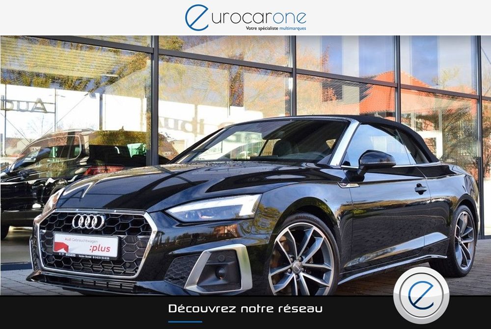 A5 Cabriolet 40 TFSI 190 S tronic 7 S Line 2020 occasion 69007 Lyon