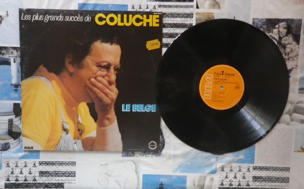COLUCHE "Le Belge" Vynil 33T CD et vinyles