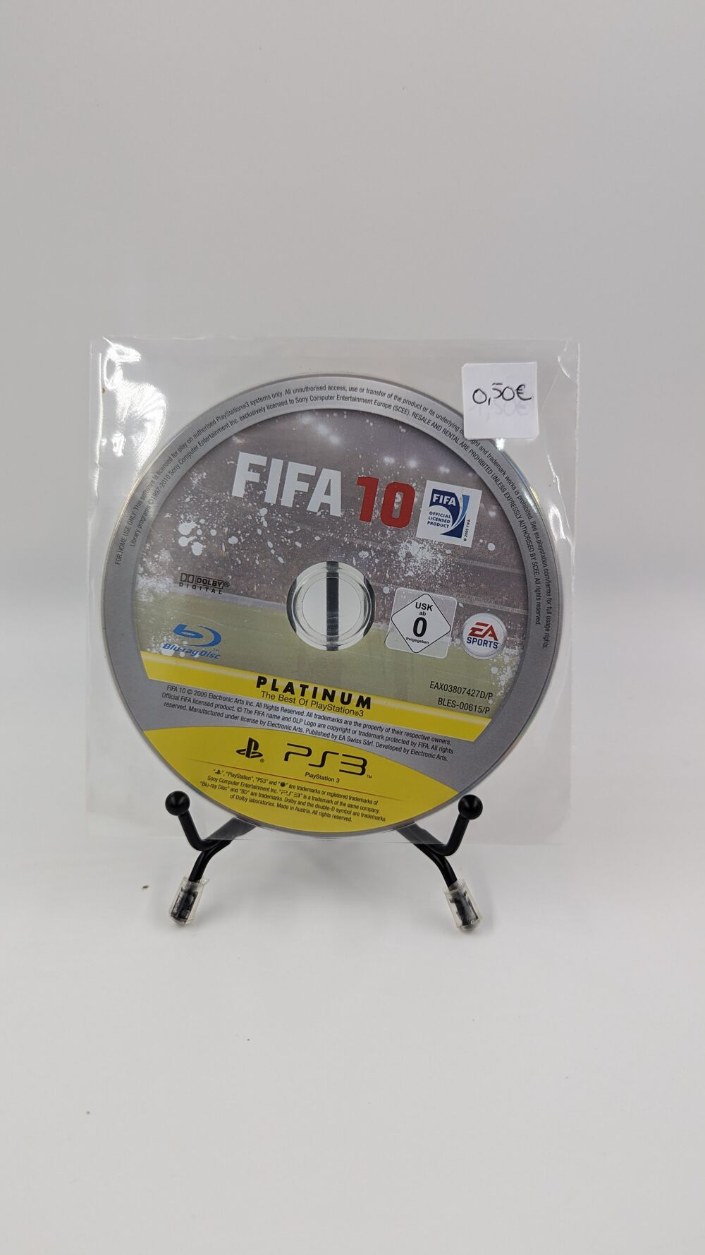 Jeu PS3 Playstation 3 Fifa 10 Platinum en loose Consoles et jeux vidéos