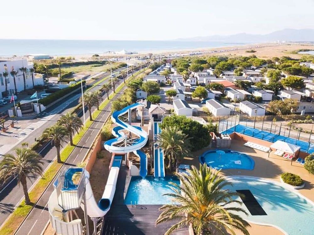   MOBILHOME SOLEIA MAR ESTANG SIBLU VILLAGE 4*
Camping Canet Languedoc-Roussillon, Canet Plage (66140)