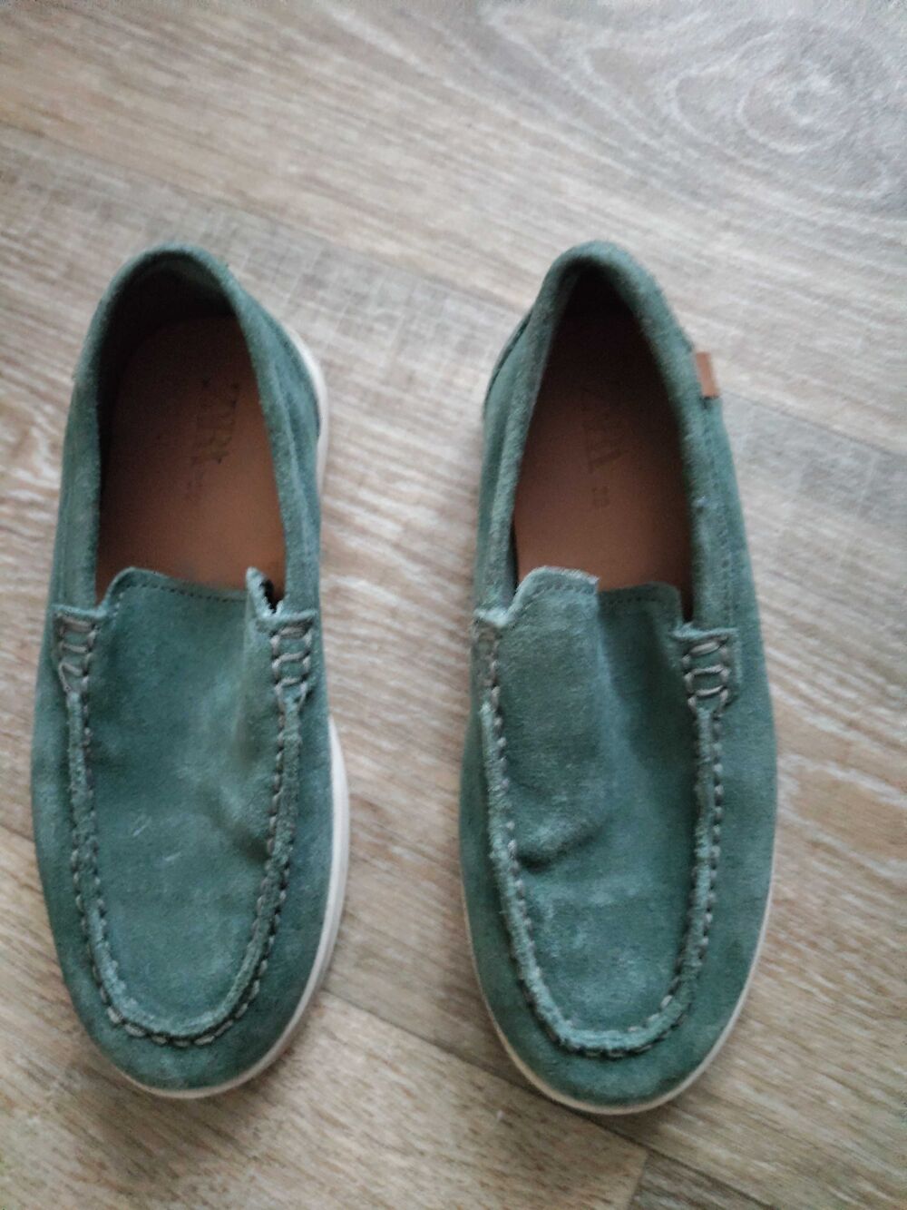 Chaussures bateau gar&ccedil;on Zara Chaussures