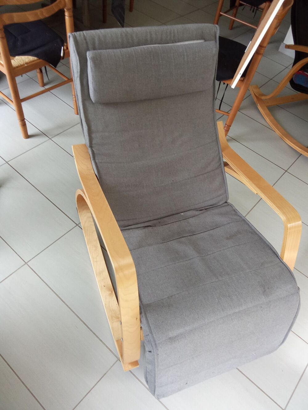rocking chair avec repose pied Meubles