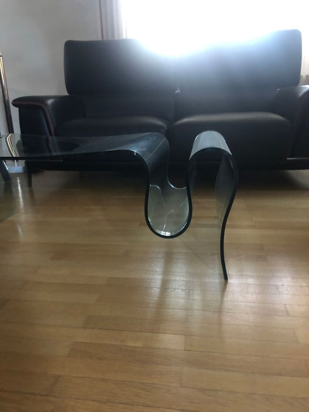 TABLE DE SALON EN VERRE Meubles