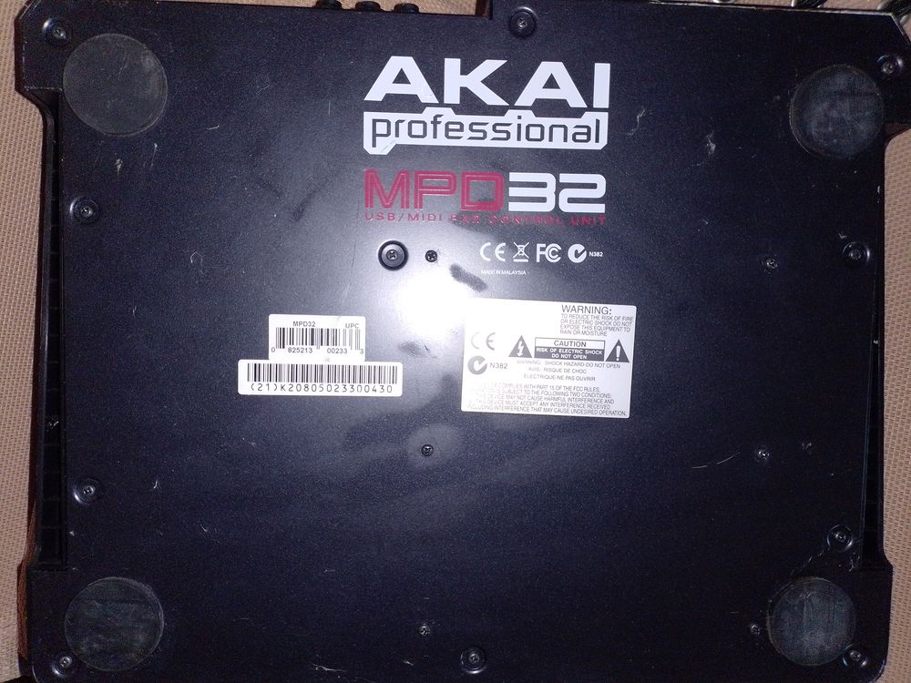 AKAI professionnel MPD 32 Audio et hifi