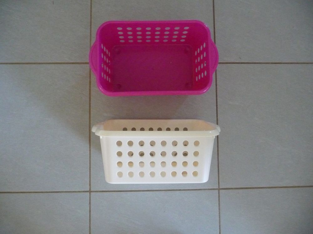 Corbeilles de rangement en plastique Décoration