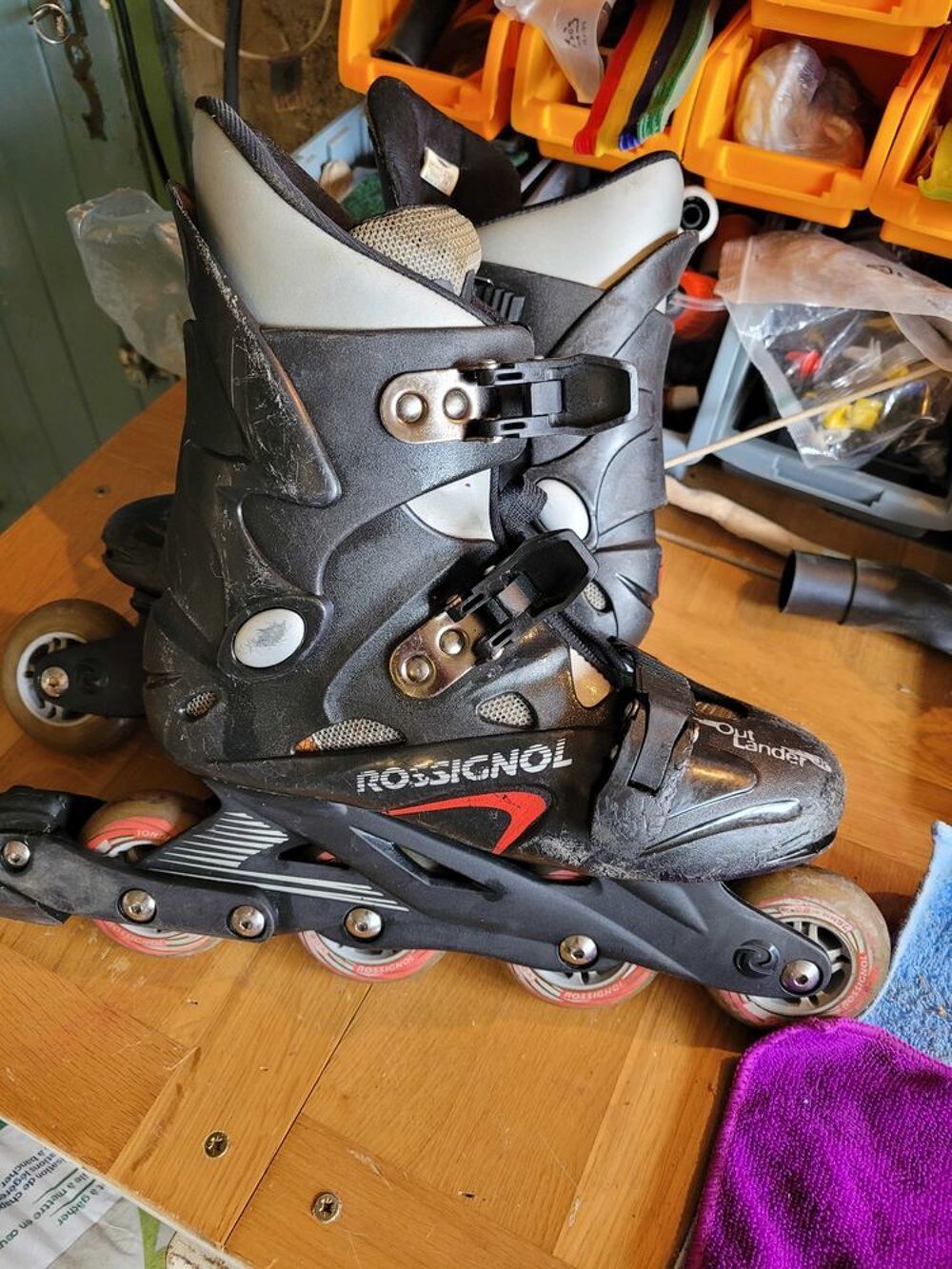 roller rossignol full black Sports