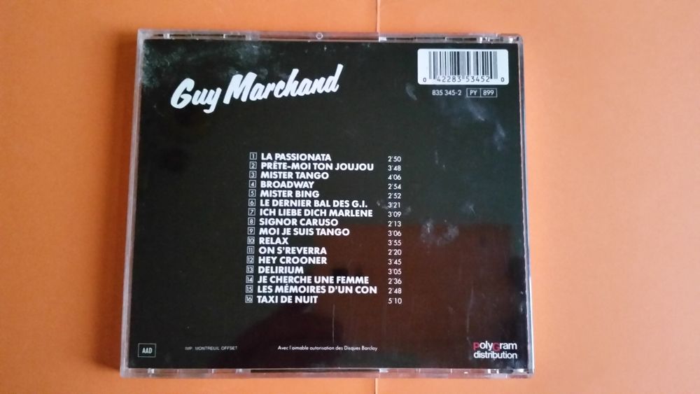 GUY MARCHAND CD et vinyles