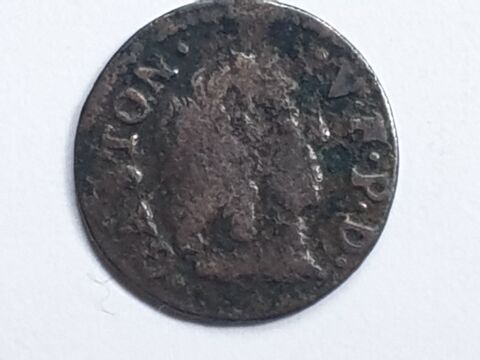 Monnaie Dernier tournois Dombes 1651 A 39 Bordeaux (33)