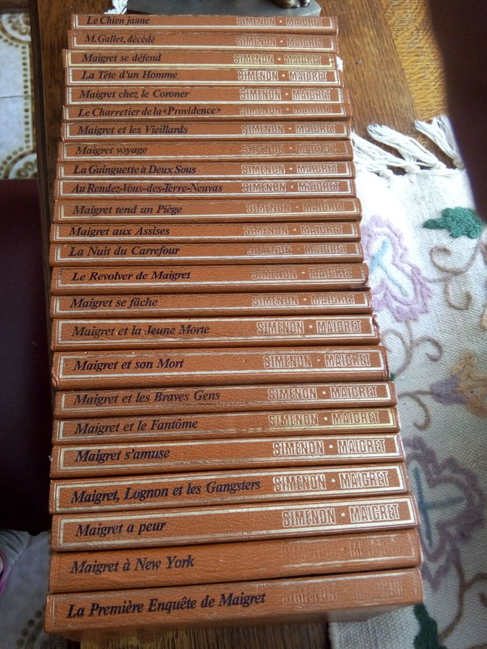 Collection &quot;Maigret&quot; de Simenon Livres et BD
