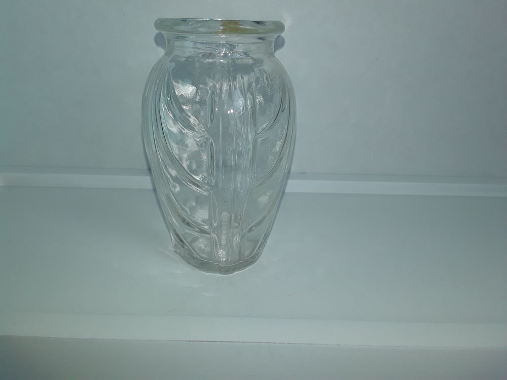 Vase en verre Dcoration