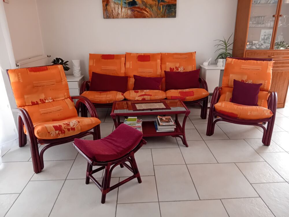 salon en bambou Meubles