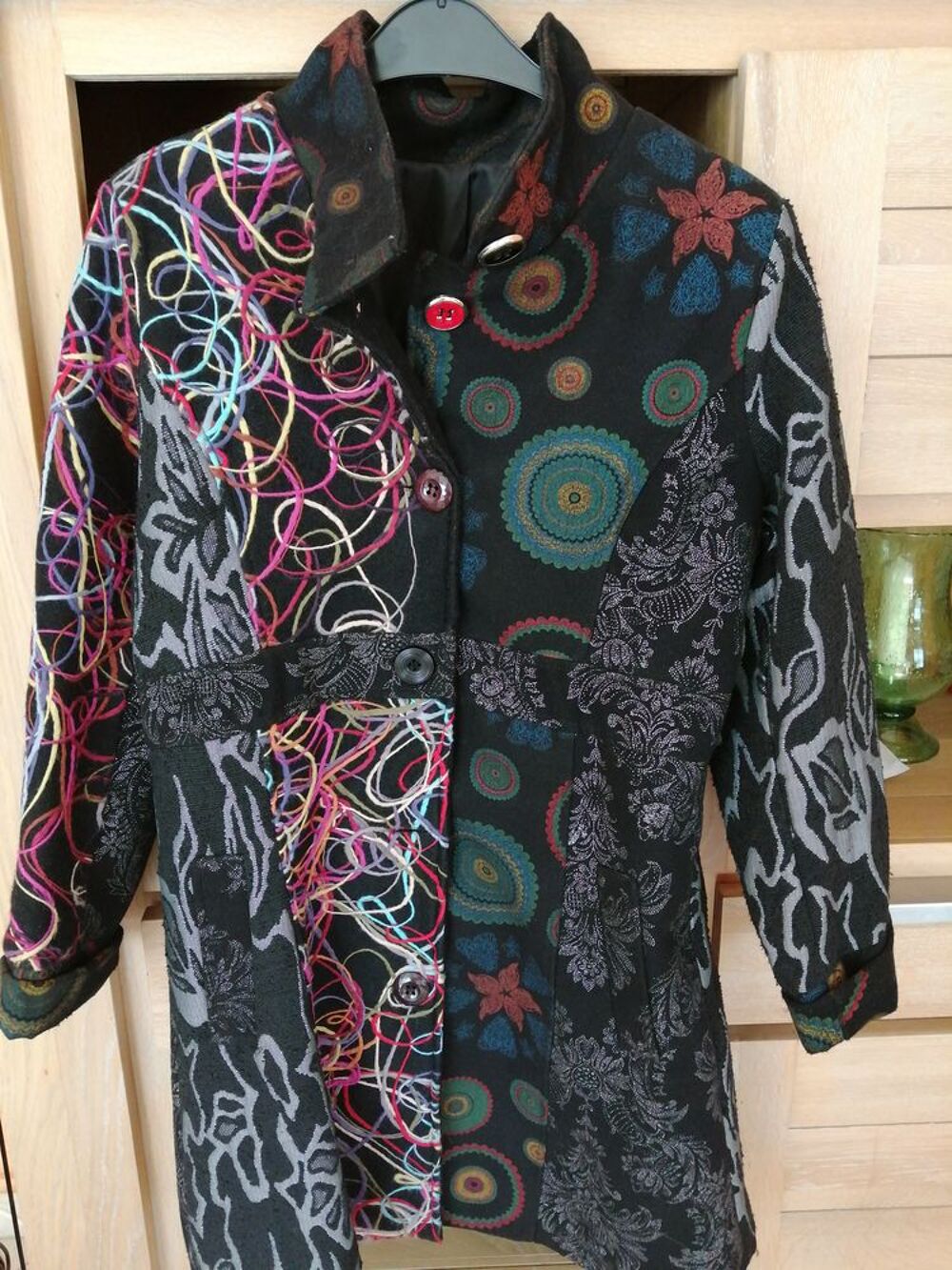 manteau style d&eacute;sigual T 40 Vêtements