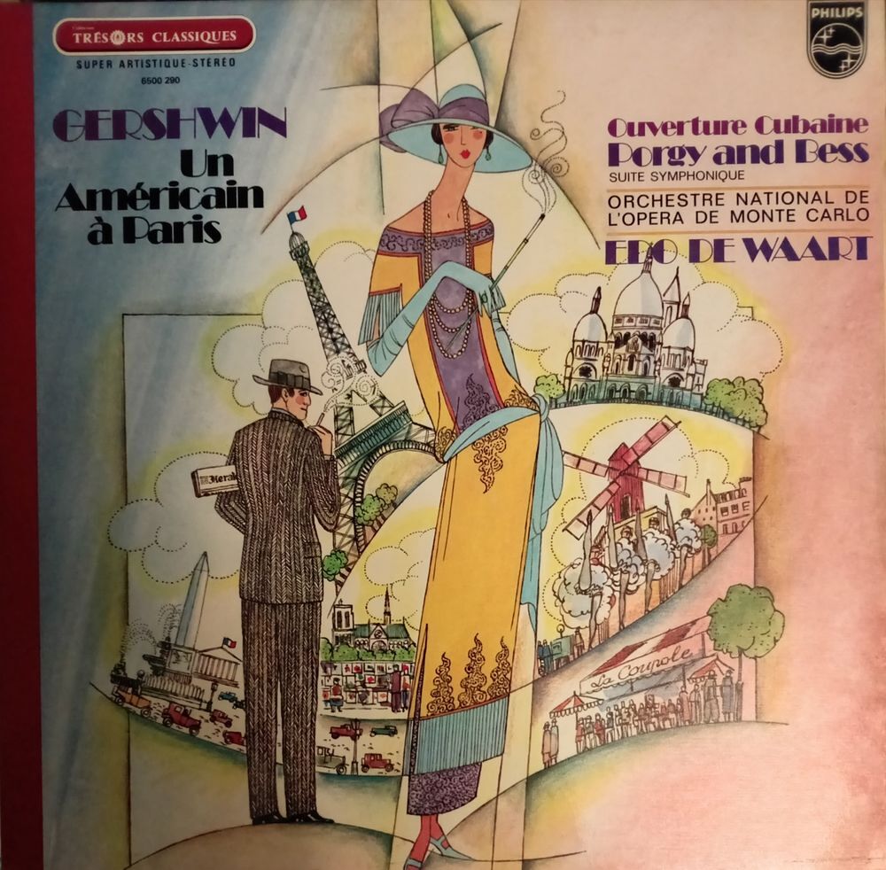 GEIRGE GERSHWIN / UN AMERICAIN A PARIS/ DISQUE VYNIL 33 TOUR CD et vinyles