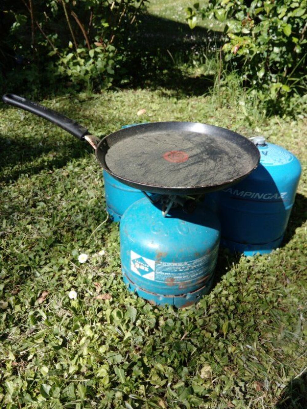 R&eacute;chaud de camping Bricolage