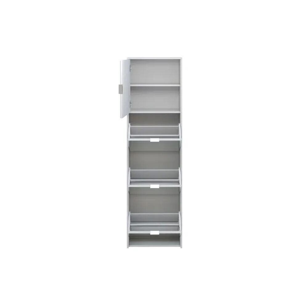 Meuble &agrave; chaussures avec porte miroir Meubles