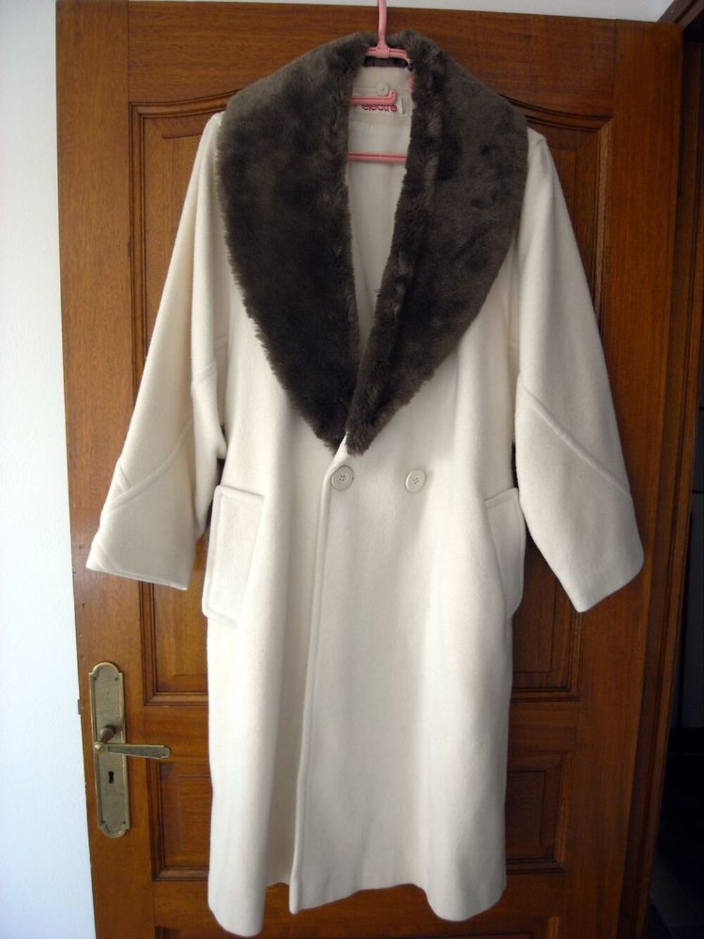 Manteau blanc Vtements
