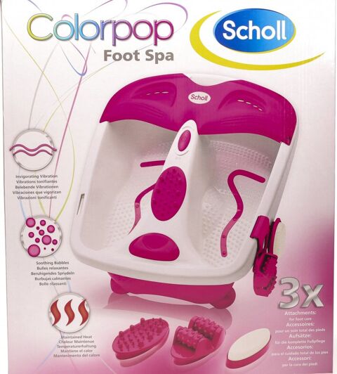 Thalasso pieds Colorpop Scholl neuf 20 Beauchamp (95)