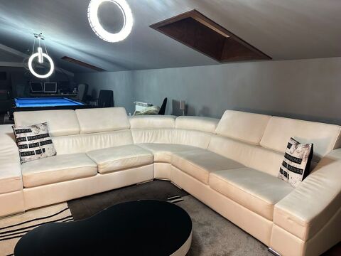 Sofa dangle en cuir blanc 999 Portugal