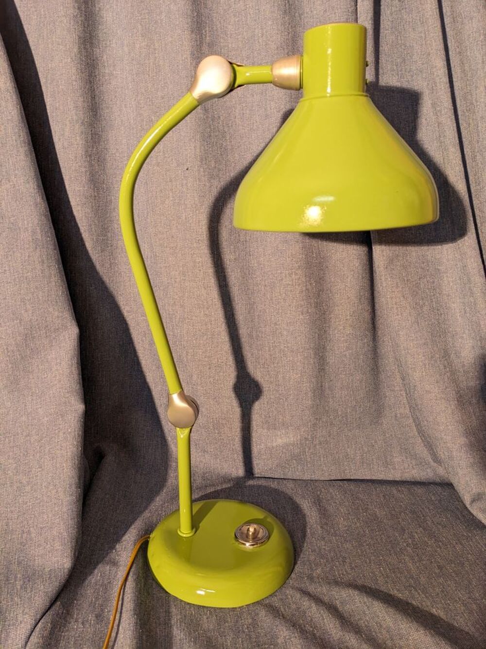 LAMPE JUMO GS1 VERTE Lampe de Bureau Vintage Design Industri Décoration