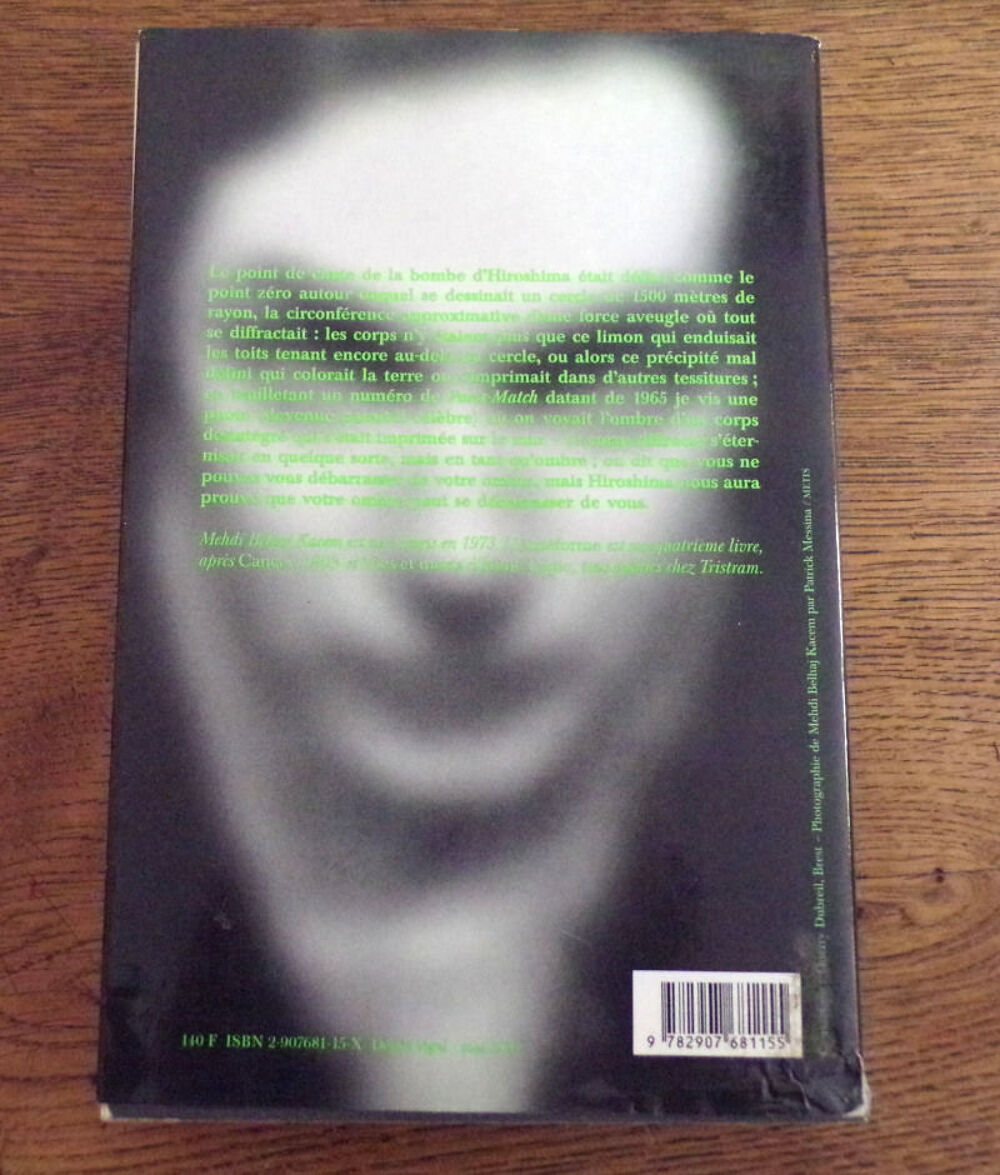 L' ant&eacute;forme Mehdi Belhaj Kacem aux &eacute;ditions Tristram 1997 Livres et BD