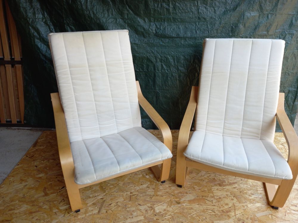 2 fauteuils IKEA profonds et confortables Meubles
