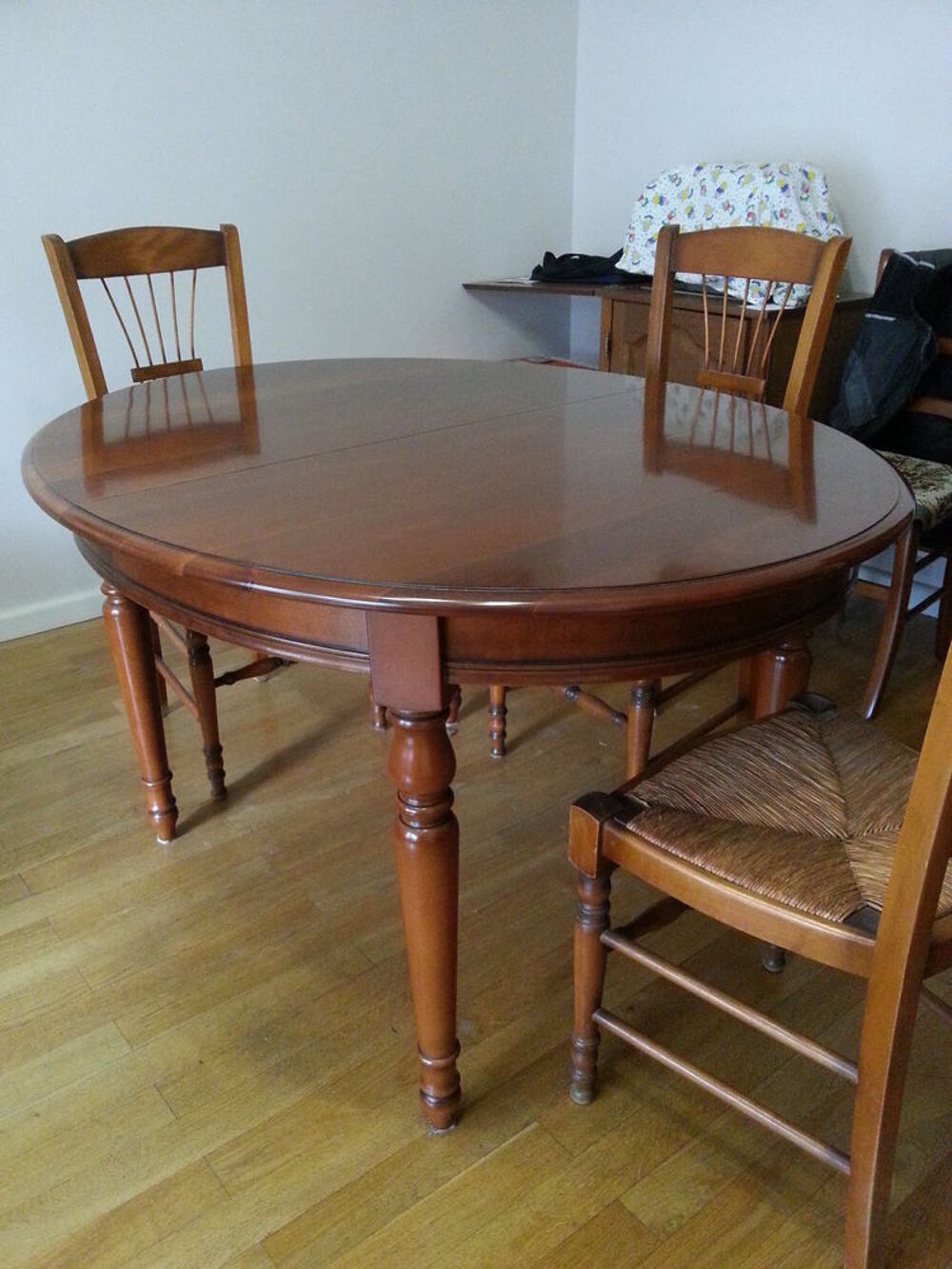 Table Ovale Bois Meubles
