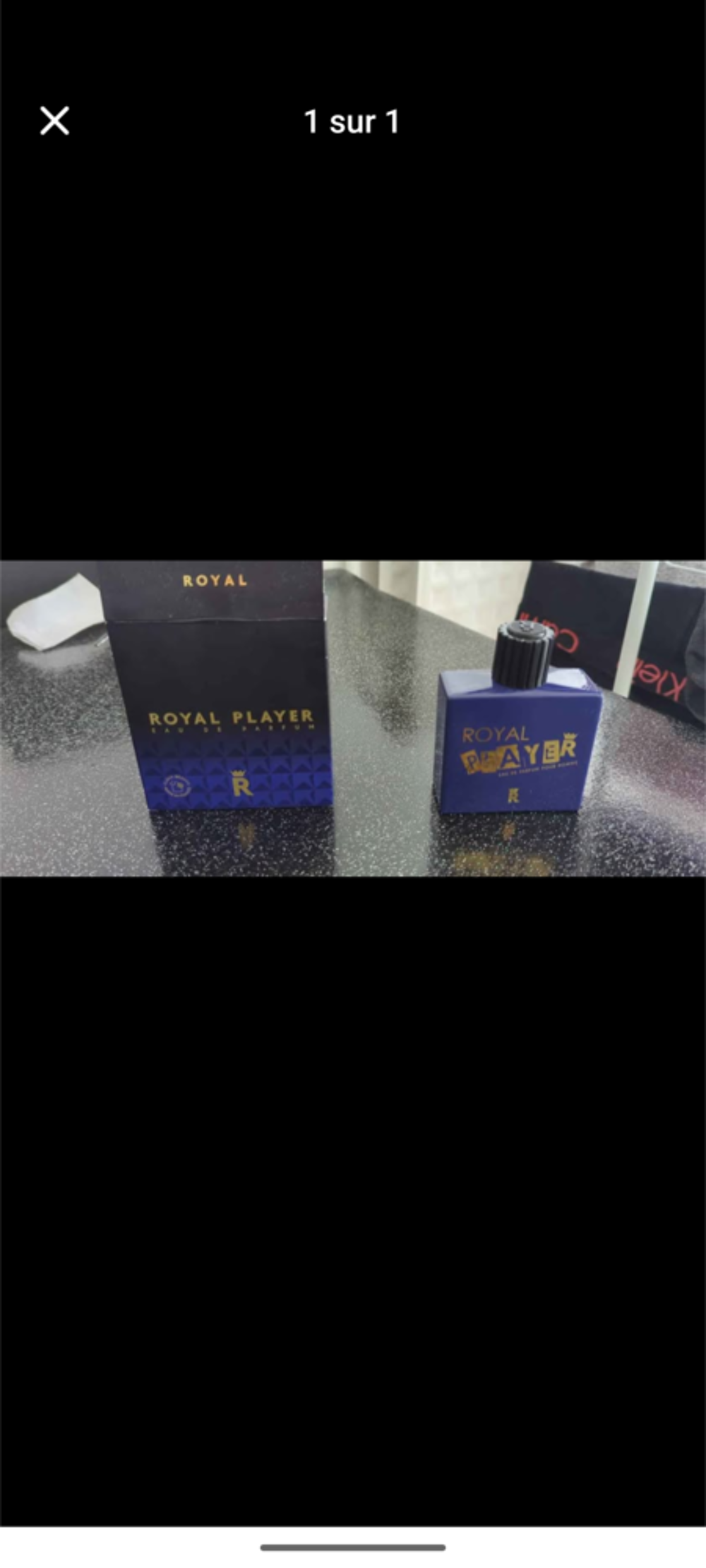 Bonjour a tous je parfum pour homme en 100ml royal play 