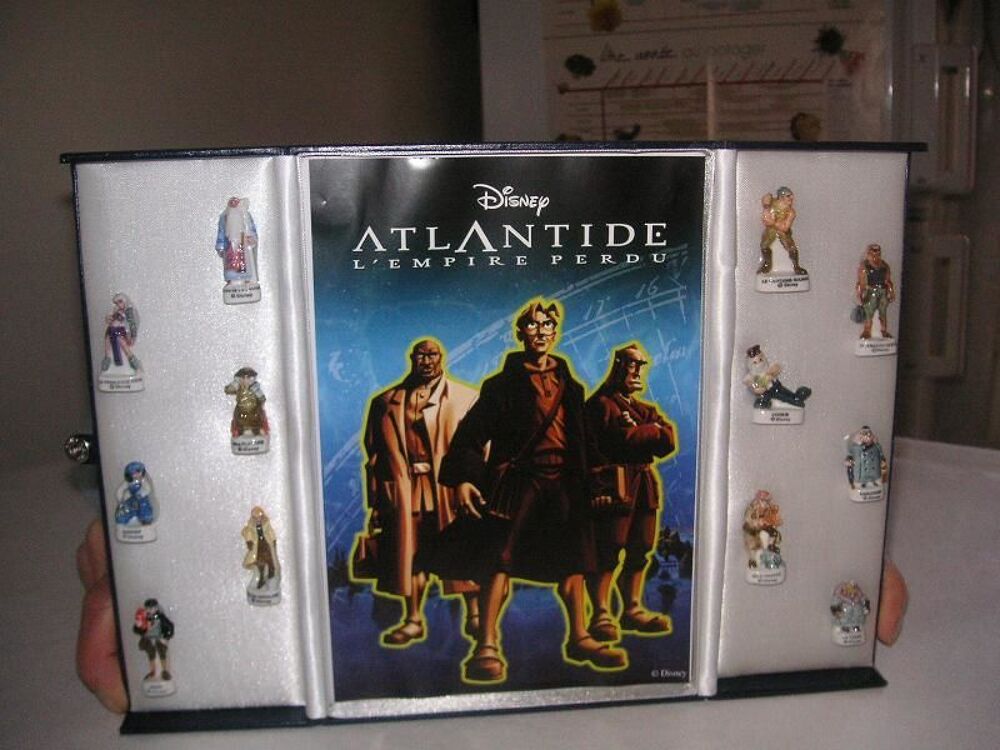 Coffret f&egrave;ves de collection l'Atlantide - NEUF 