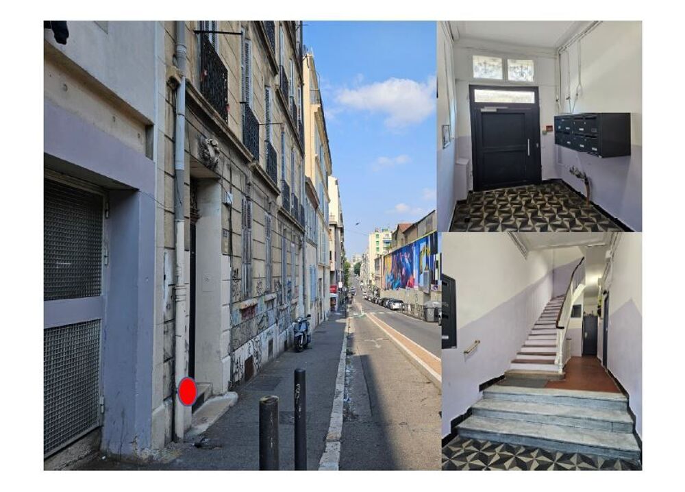 Vente Appartement gare St Charles appartement P2 de 40 M2 Marseille 3