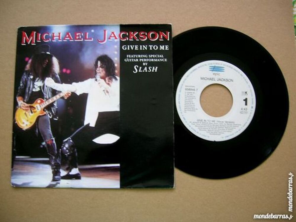 45 TOURS MICHAEL JACKSON Give in to me CD et vinyles