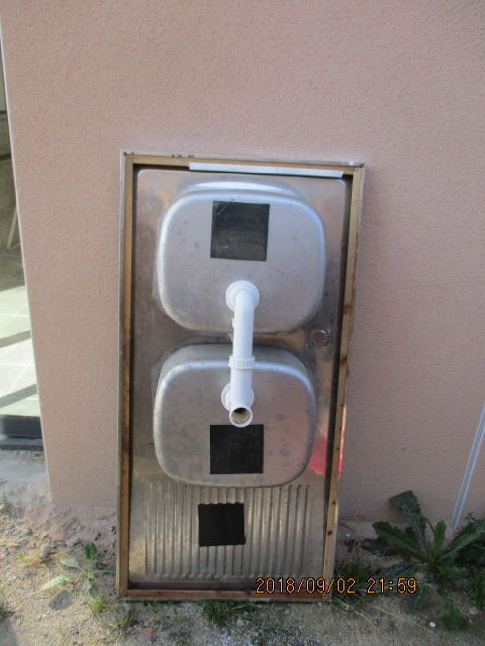Evier inox Bricolage