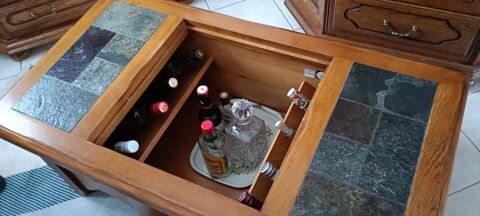 meuble  table de salon chene faisant bar interieur 350 Romorantin-Lanthenay (41)