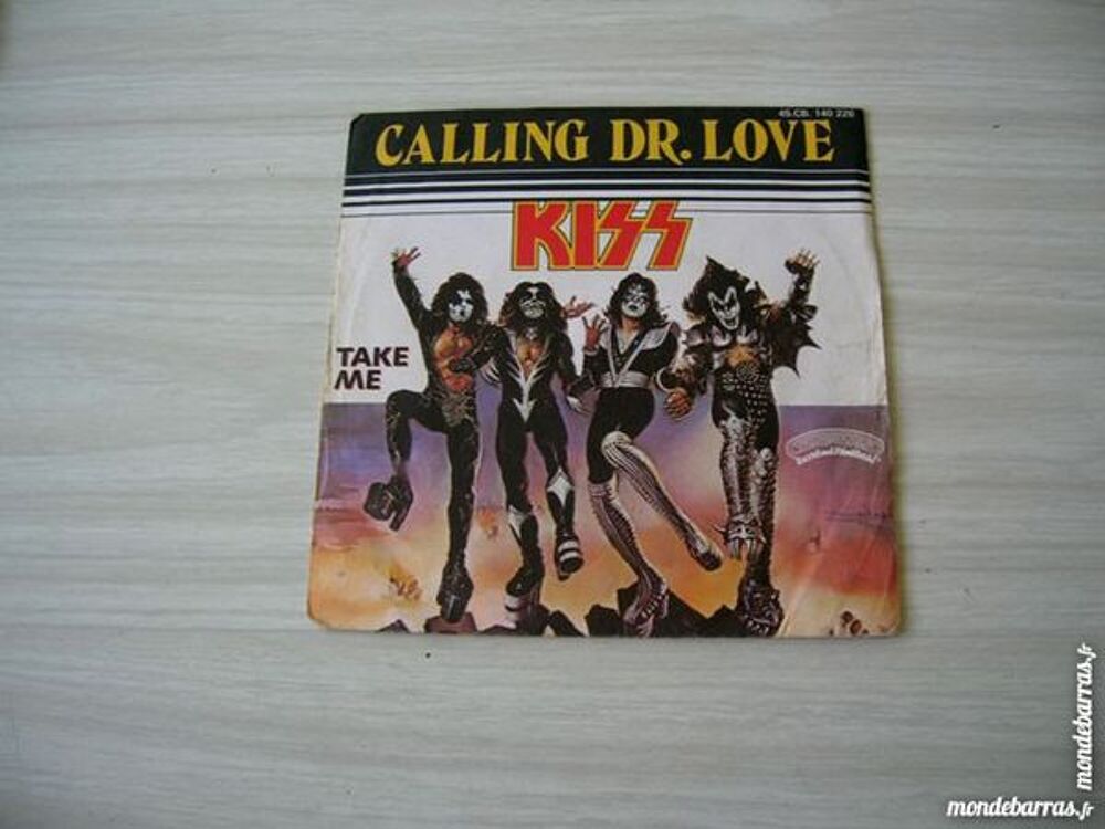 45 TOURS KISS Calling Dr Love CD et vinyles