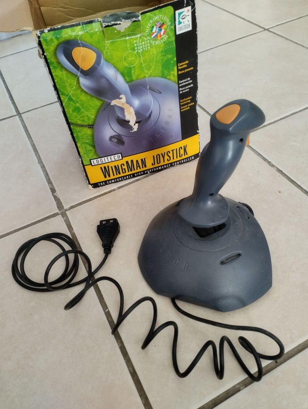 Joystick Logitech WingMan - (Vintage) Consoles et jeux vidéos