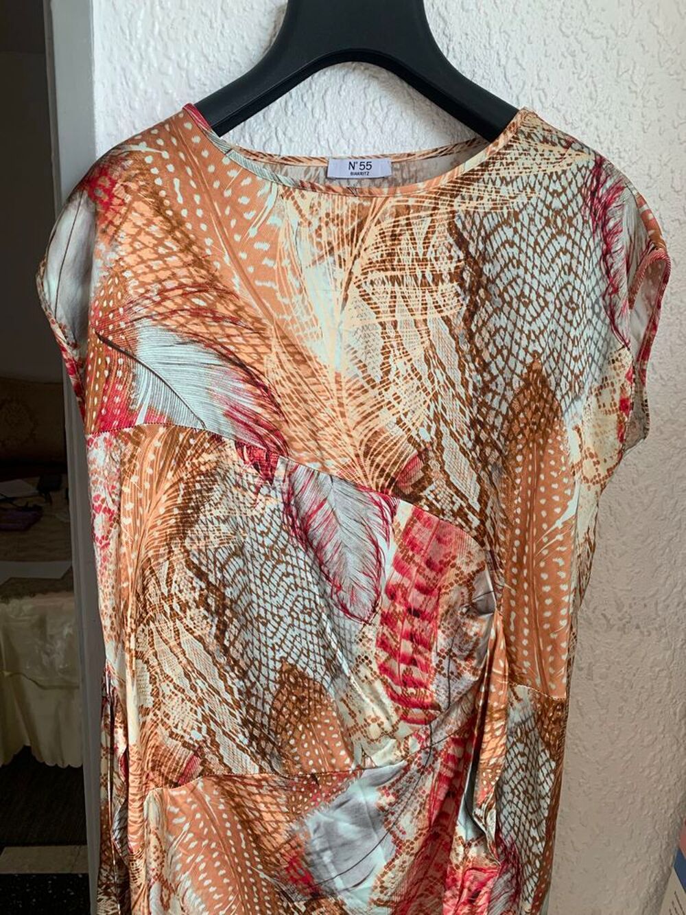 Robe N&deg;55 Biarritz Akiko T38 - Viscose Made in Italy Vêtements