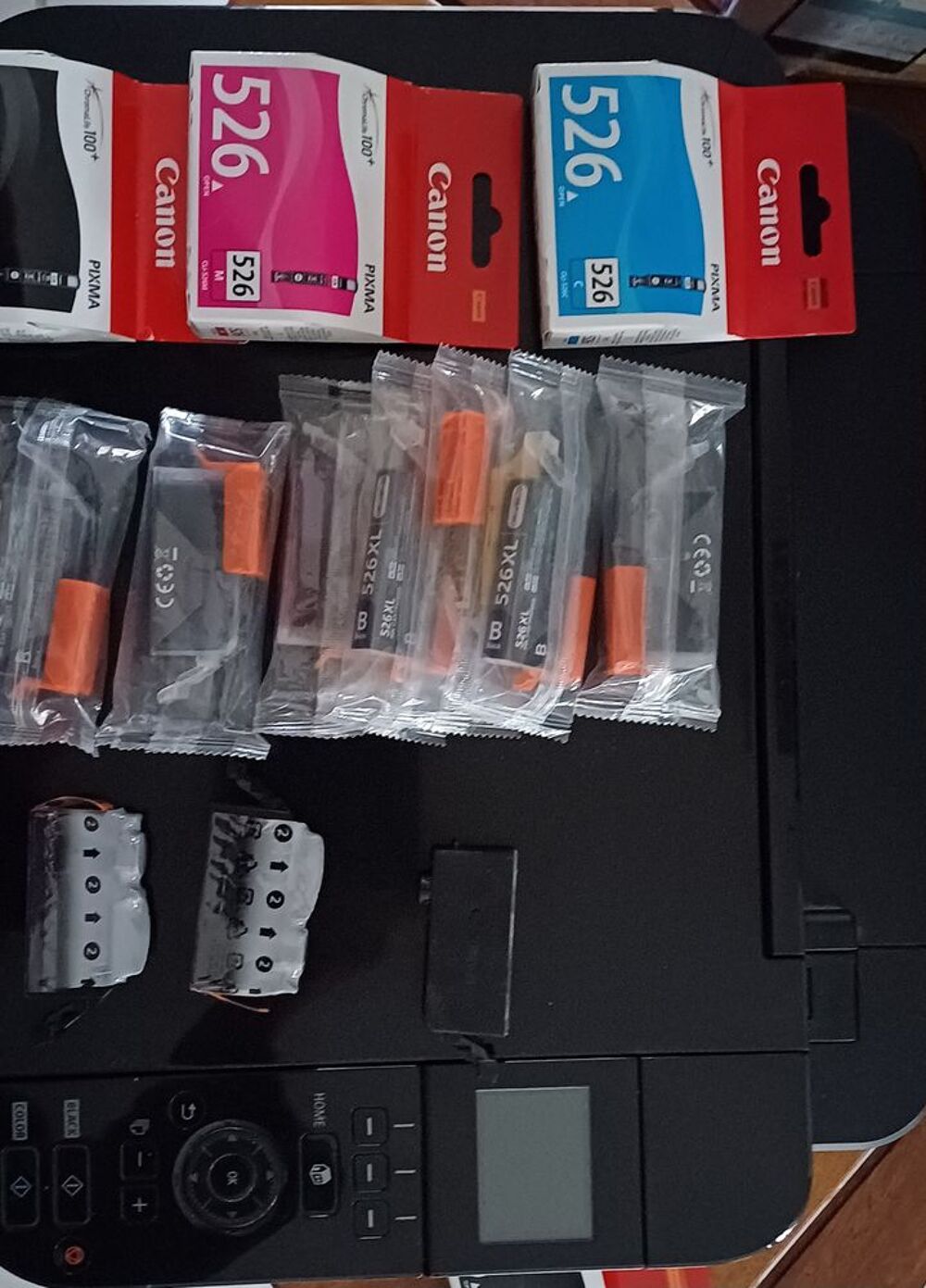 Canon pixma MG5150 &agrave; r&eacute;parer + 12 cartouches8 Matériel informatique