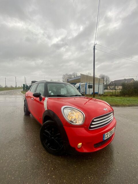 Mini countryman all4 4x4 red hot chili gps toit ouvrant 