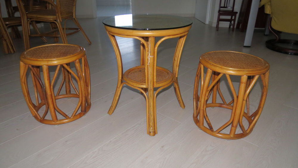 salon en rotin Meubles