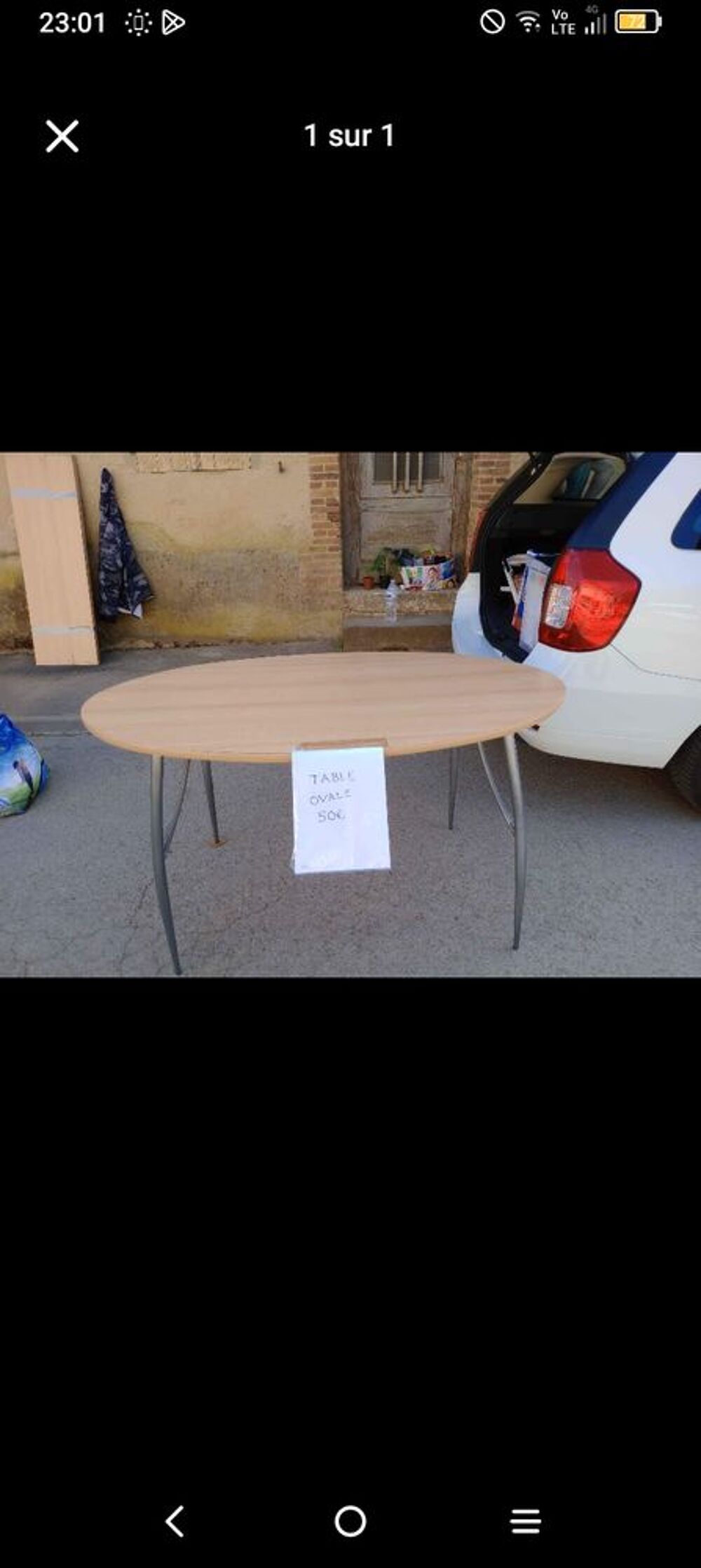 Table ovale Meubles