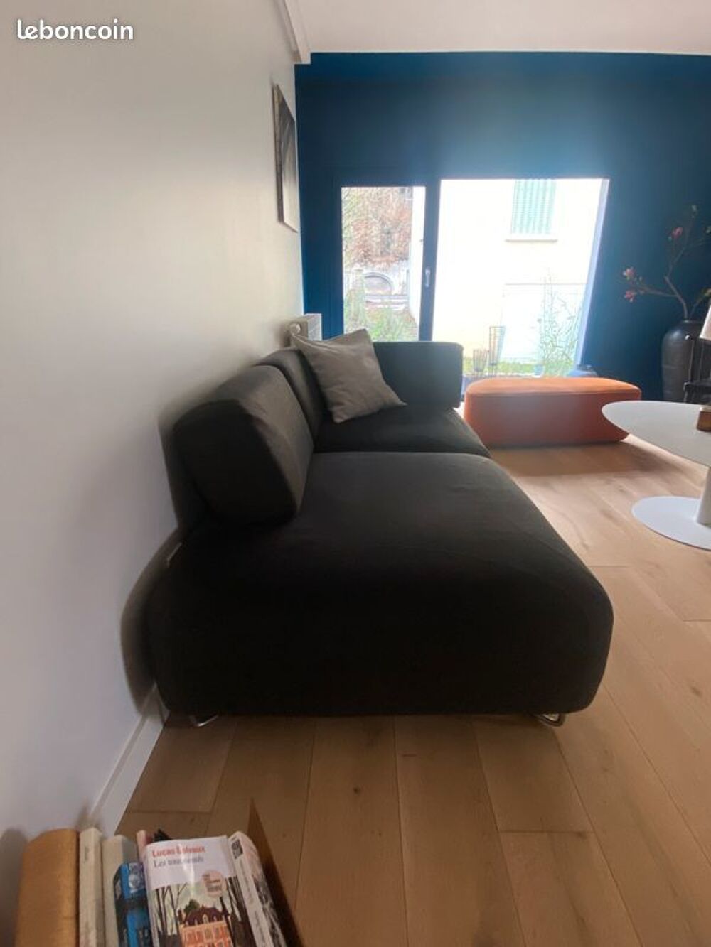 Canap&eacute; gris 3 places, tr&egrave;s bon &eacute;tat, BoConcept, 2 blocs Meubles