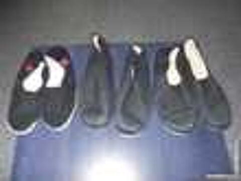 3 paires de ballerines noires neuves Chaussures