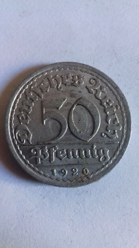 Pice de 50 Pfenning 1920
5 Besanon (25)