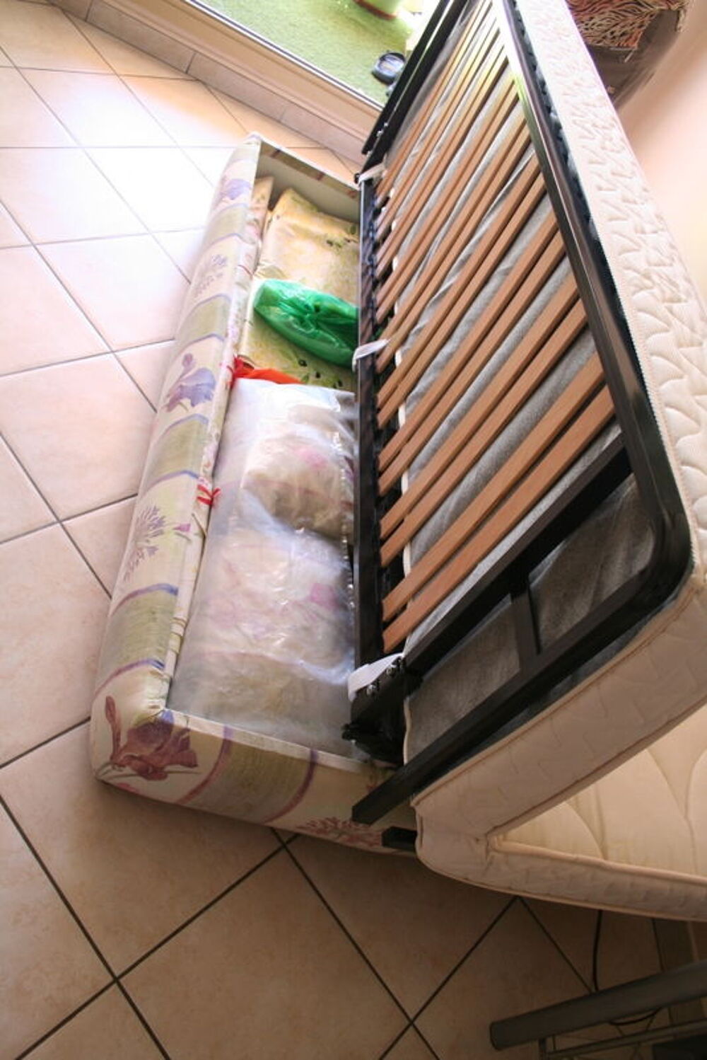 Banquette clic-clac avec coffre de rangement Meubles